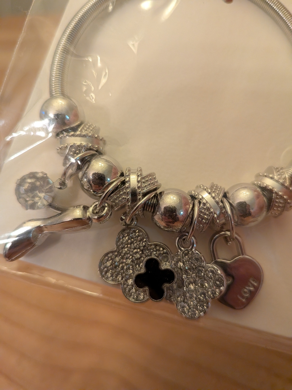 Silver Charm Bracelet - Picture 4 of 5